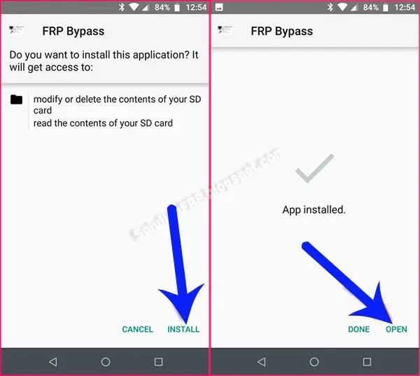 Samsung A6 2018 FRP Bypass Without PC