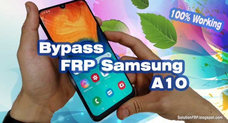 Samsung A10 FRP Bypass Via Combination ROM | FRP Unlock Samsung