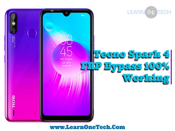 Tecno Spark 4 FRP Bypass 100% Working! Remove FRP lock Tecno