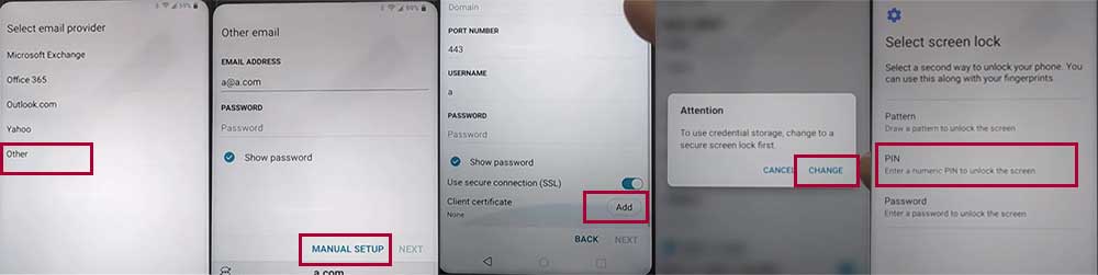 LG G8S ThinQ Google account Bypass