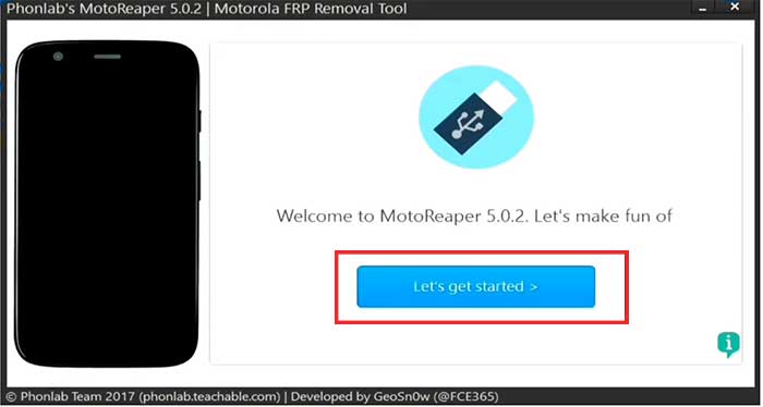 Motoreaper Motorola FRP Bypass Tool Download 2022