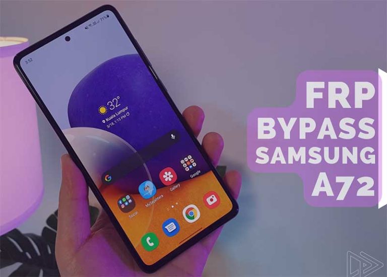 Samsung A72 FRP Bypass Android 11, 12 without PC