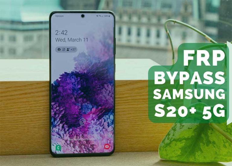Samsung S20 Plus 5G FRP Bypass Android 11, 12 without PC