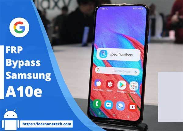 Samsung A10e FRP Bypass Android 11 without Computer 2022