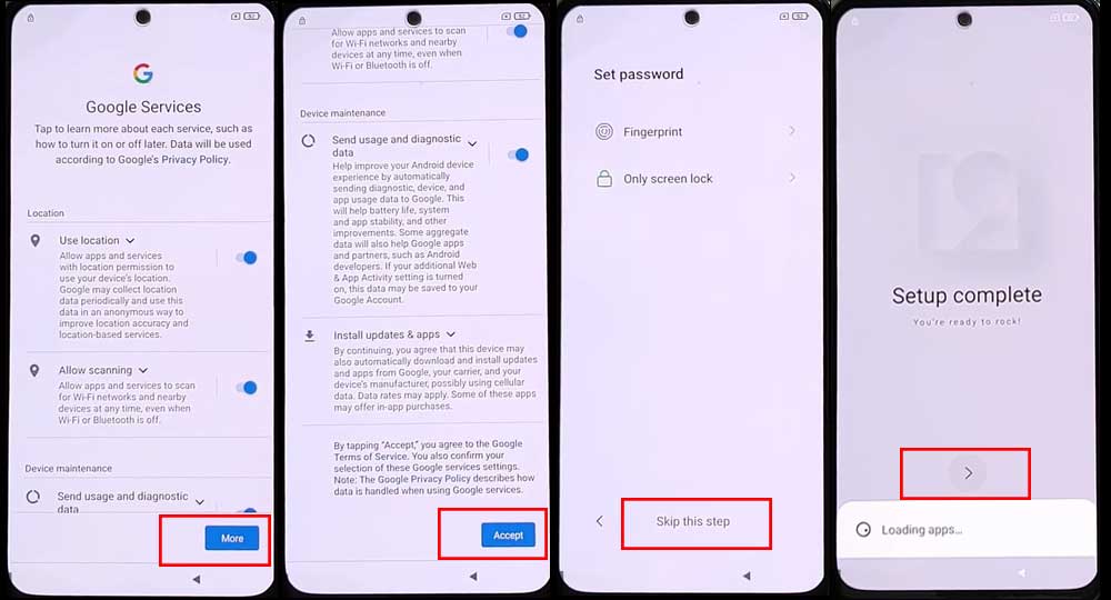 Redmi Note 8 MIUI 12 FRP Bypass